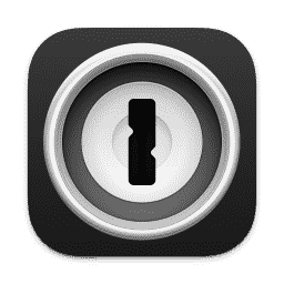 1Password (Pure Dark) macOS icon