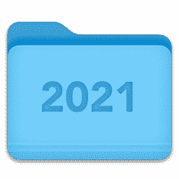 2021 Folder macOS icon