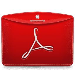 2022 Folder Acrobat macOS icon