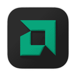 AMD (Green, Dark) macOS icon