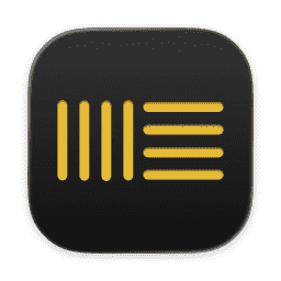 Ableton Live 12 (Dark 26 Tahoe) Bee macOS icon
