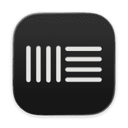 Ableton Live 12 (Dark 26 Tahoe) Bone macOS icon