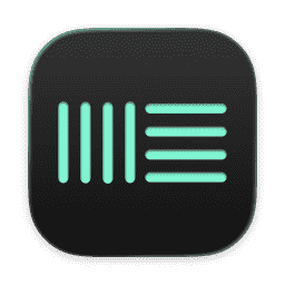 Ableton Live 12 (Dark 26 Tahoe) Teal macOS icon