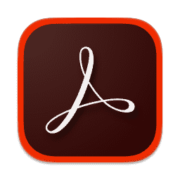 Adobe Acrobat Reader macOS icon