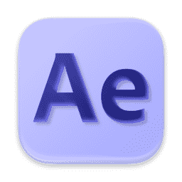 Adobe After Effects macOS icon