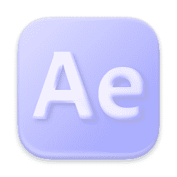 Adobe After Effects macOS icon