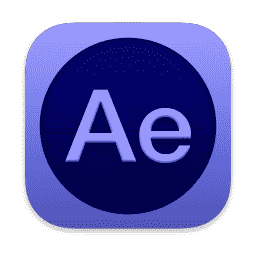 Adobe After Effects macOS icon