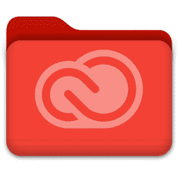 Adobe Creative Cloud Folder macOS icon
