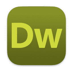 Adobe Dreamweaver (CS5 colour)