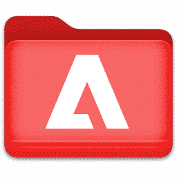Adobe Folder macOS icon