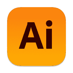 Adobe Illustrator CC (Negative) macOS icon