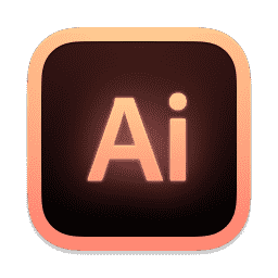 Adobe Illustrator Neon macOS icon
