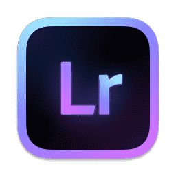 Adobe Lightroom CC Neon macOS icon