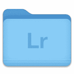 Adobe Lightroom Folder macOS icon