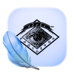 Adobe Photoshop (Retro, Glass)