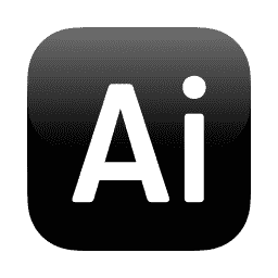 Adobe llustrator AR(Black)