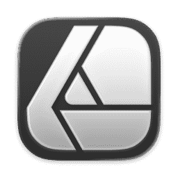 Affinity Designer (Clear Dark) macOS icon
