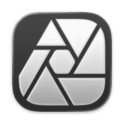 Affinity Photo (Clear Dark) macOS icon