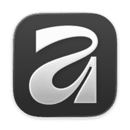 Affinity (Clear Dark) macOS icon
