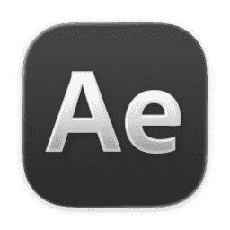 After Effects (Clear Dark) (macOS 26.2+) macOS icon