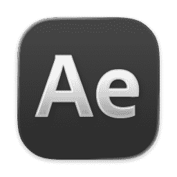 After Effects (Clear Dark) macOS icon