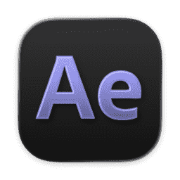 After Effects (Dark) macOS icon