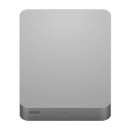 Aluminum External Drive, SSD, Icy Box (Liquid Glass)