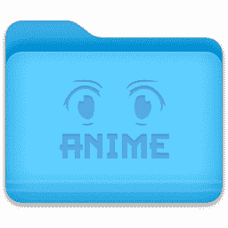 Anime Eyes Folder macOS icon