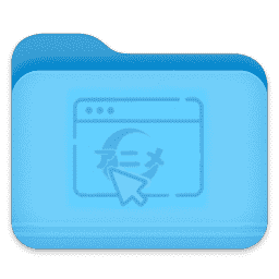 Anime download folder 2 macOS icon