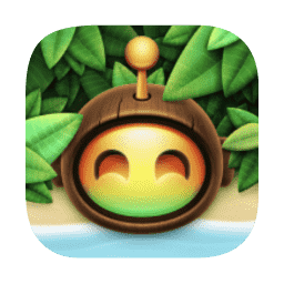 Apollo coconut head macOS icon