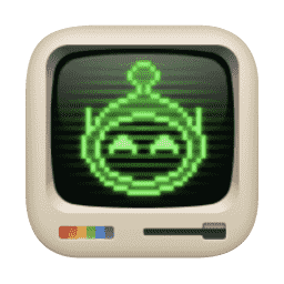 Apollo scan lines macOS icon