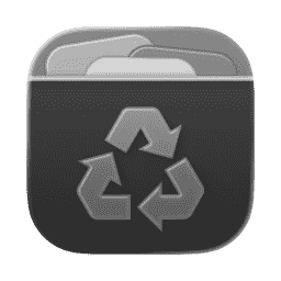 AppCleaner (Clear, Dark) macOS icon