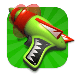 AppZapper, green laser gun, blaster