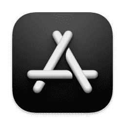 App Store (Pure Dark) macOS icon