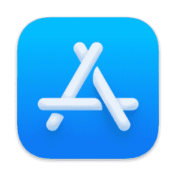 App Store (macOS Salinas) macOS icon