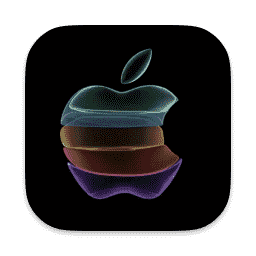 Apple Dark macOS icon