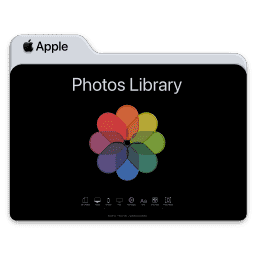 Apple Folder (Photos) macOS icon