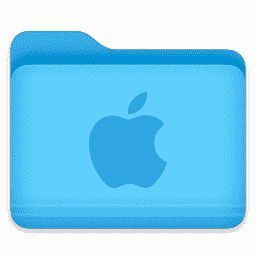 Apple Folder macOS icon