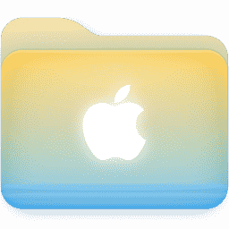 Apple Gradient folder
