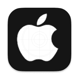 Apple Light macOS icon
