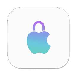 Apple Locked (Turquoise) macOS icon