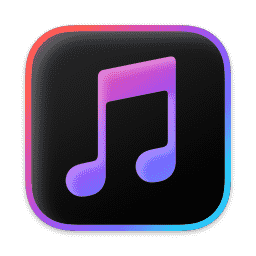 Apple Music (Catalina Dark) macOS icon