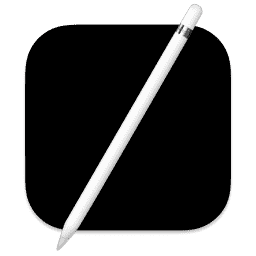 Apple Pencil 1st gen macOS icon