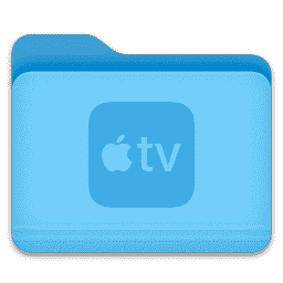 Apple TV - folder macOS icon