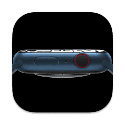 Apple Watch Series 7 (blue) macOS icon