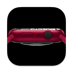 Apple Watch Series 7 (product RED) macOS icon
