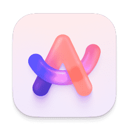 Arc (Candy, Light Pink Background)
