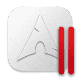 Arch Linux, Full White macOS icon