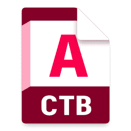 AutoCAD CTB Document