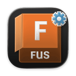 Autodesk Fusion Service Utility (Dark) macOS icon